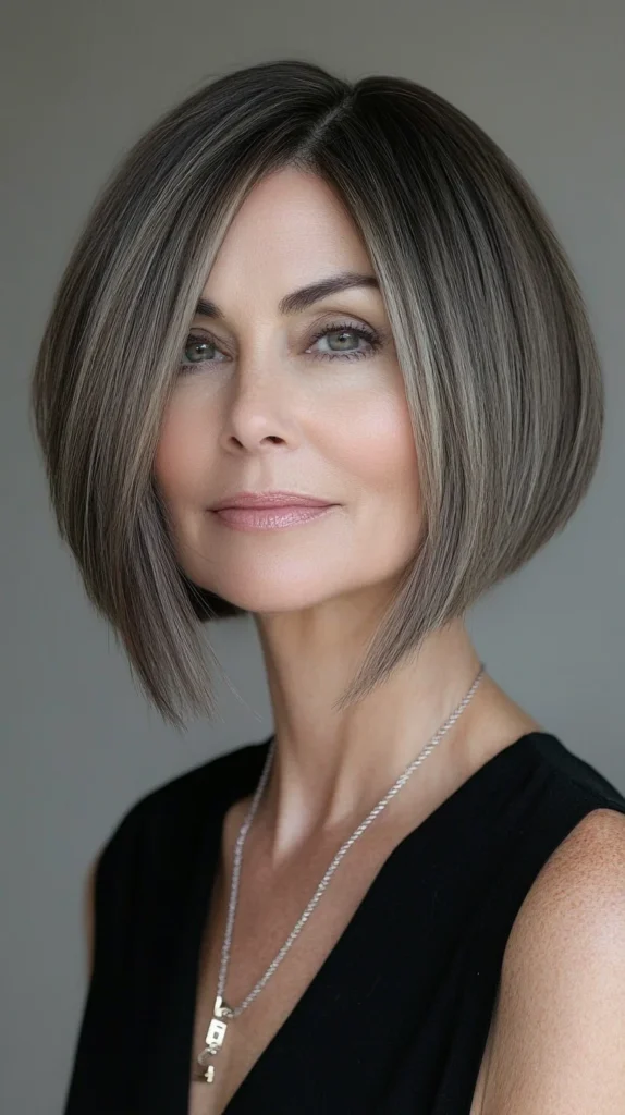 The Sleek A-Line Bob