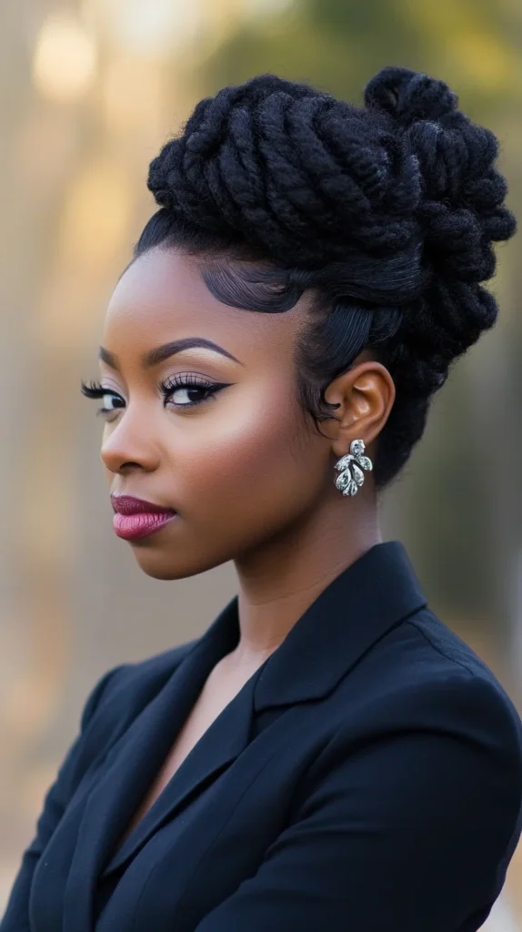 Twist-Updo Combination