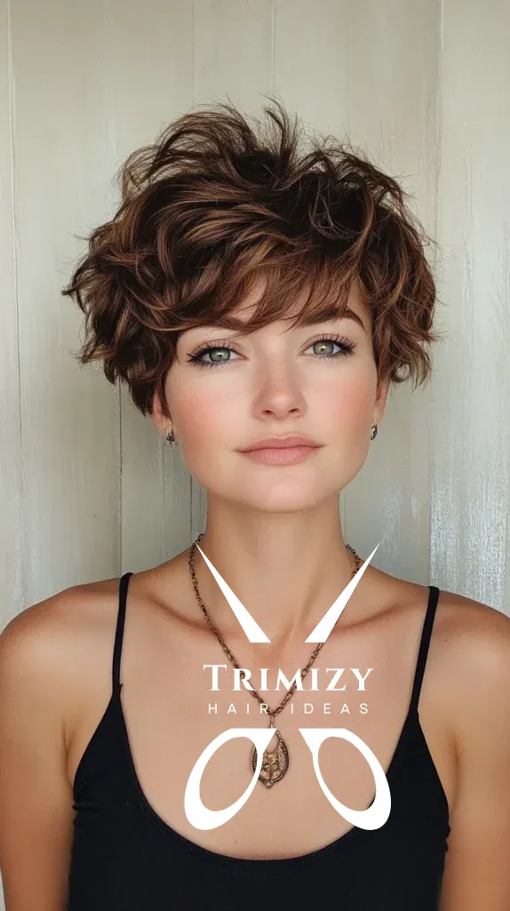 Wavy Pixie with Layers