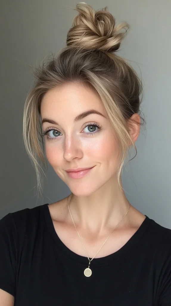 top-knot-mini-bun