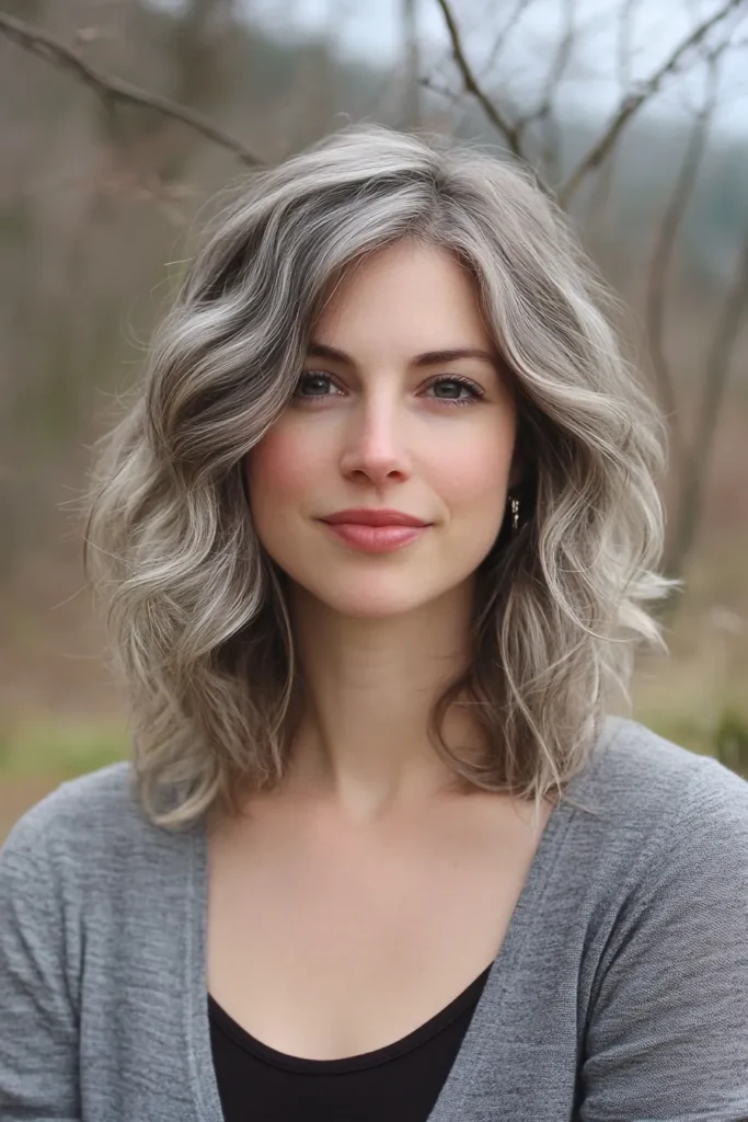 Ash Gray Ombre