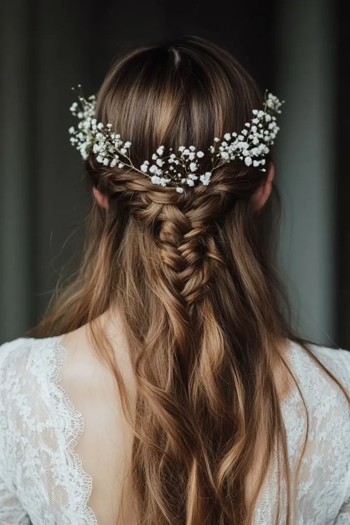 Braided Half-Up Crown
