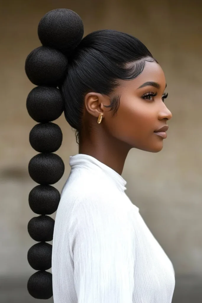 Bubble Ponytail