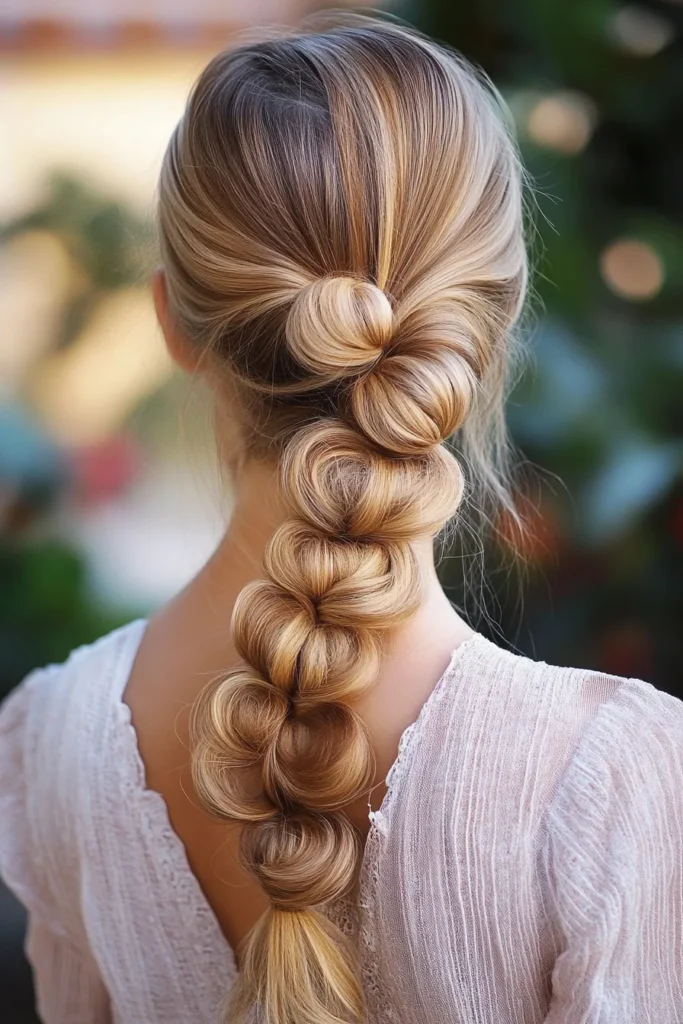 Bubble Ponytail