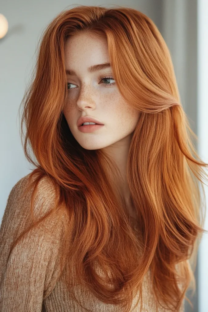 Copper-Toned Hair
