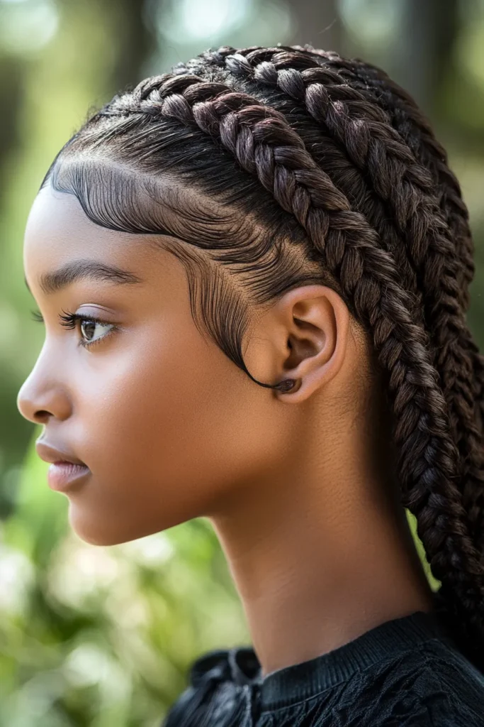 Crown Stitch Braids