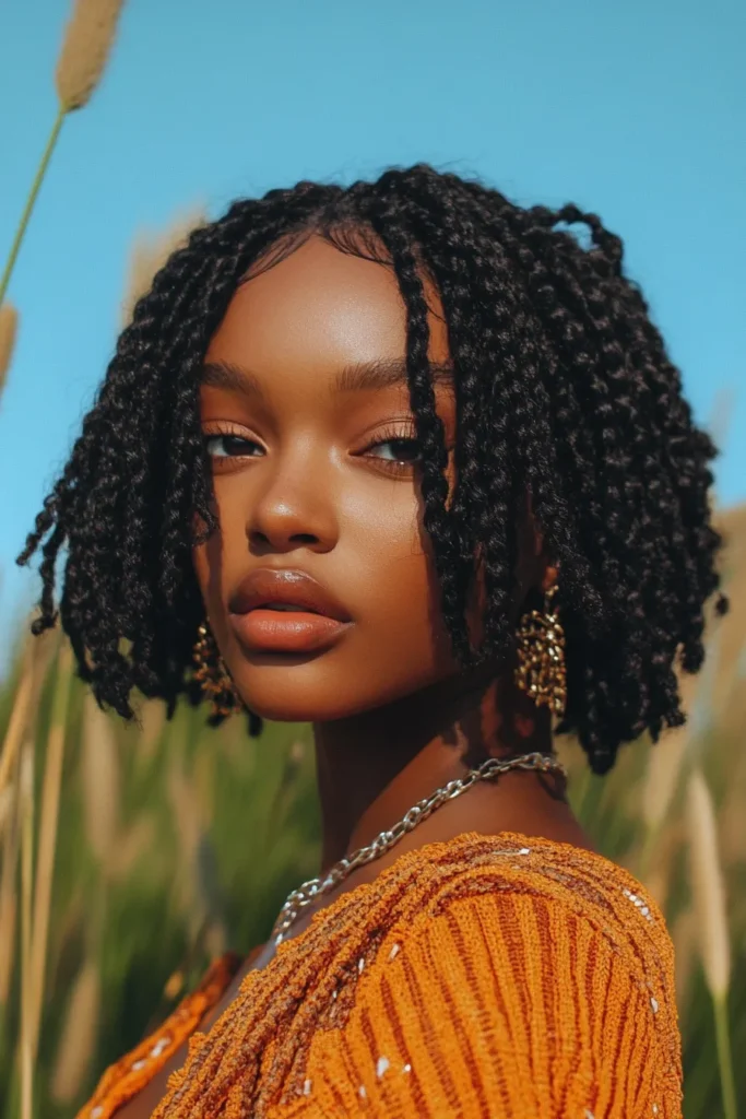 Curly Tips Bob