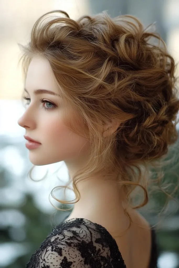 Curly Updo