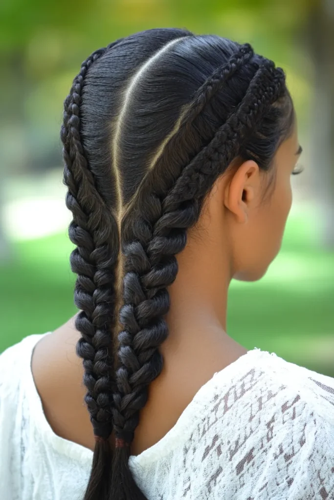 Double Stitch Braids