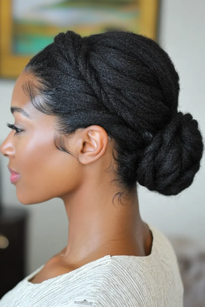 Flat Twists into Bun