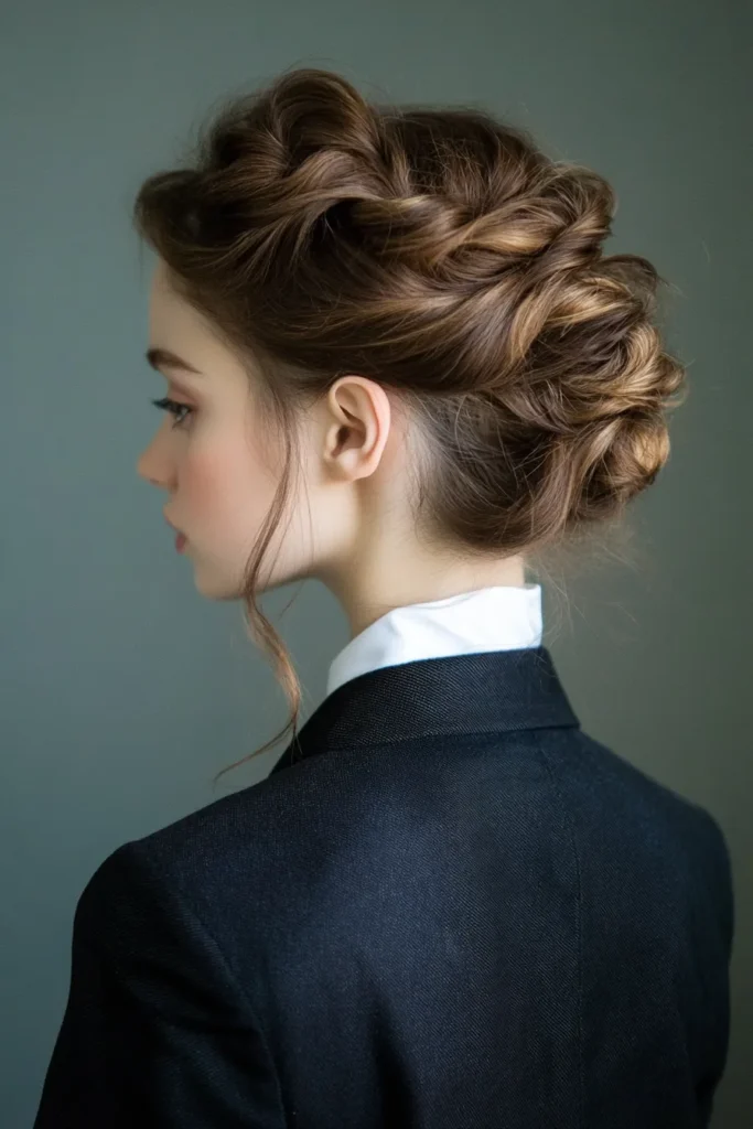 French Twist updo