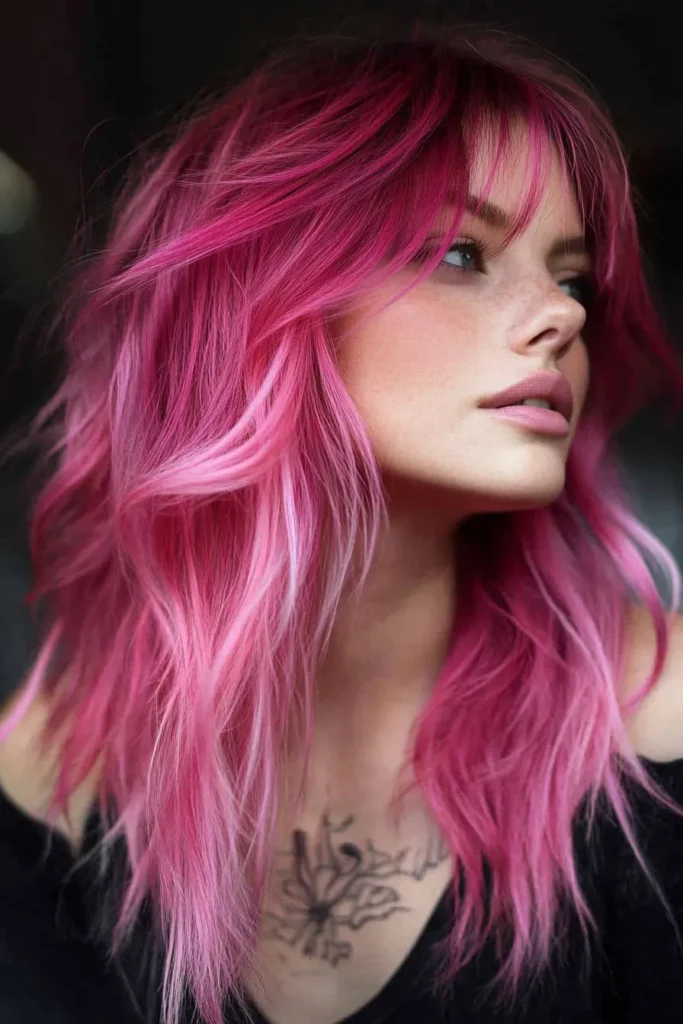 Fuchsia Dip-Dye