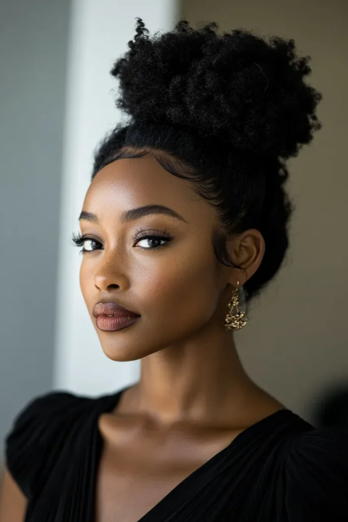 Half-Up Bun