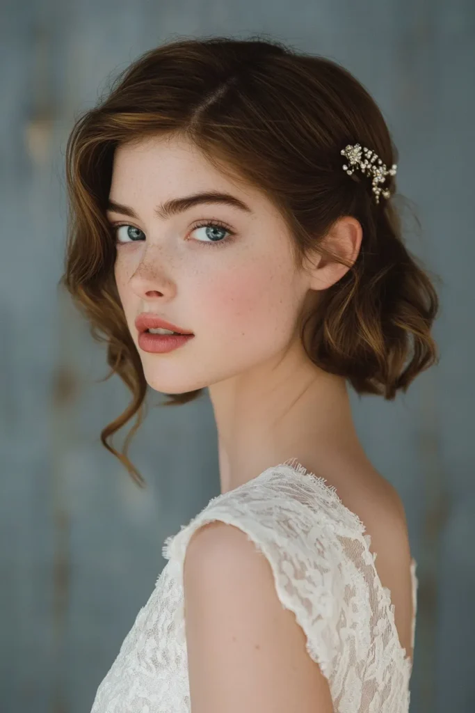 Half Up Half Down Style