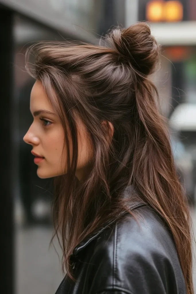 Half-Up Top Knot