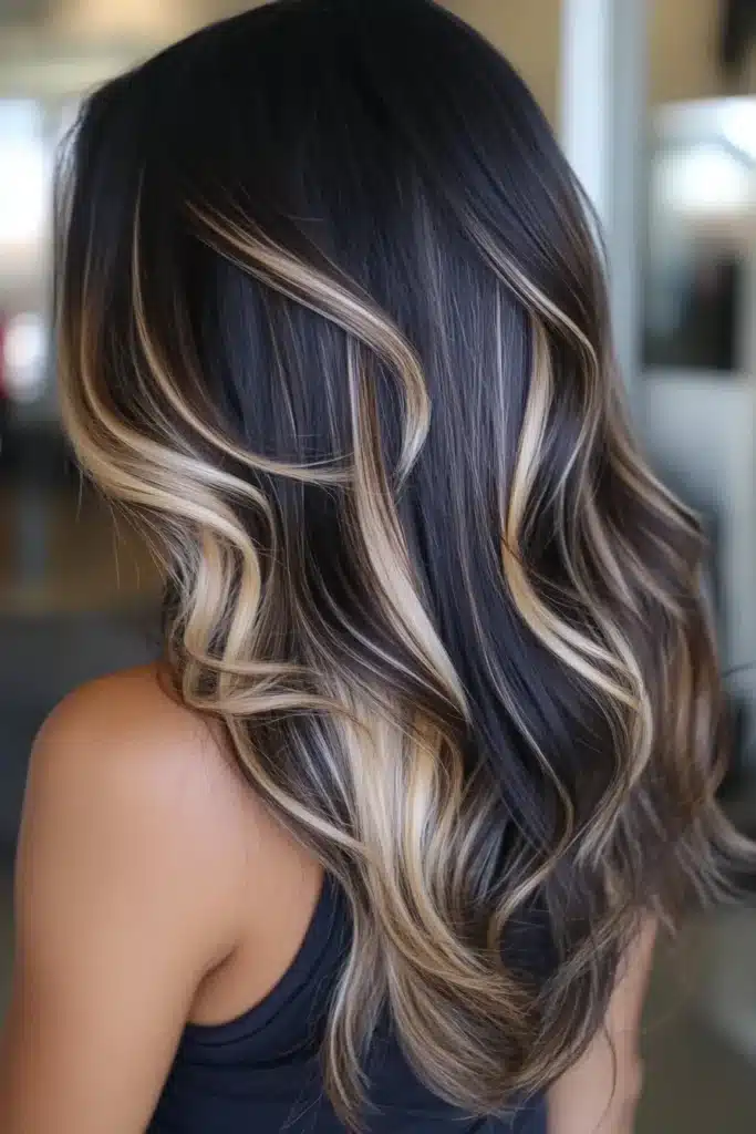 Highlights for Long Hair