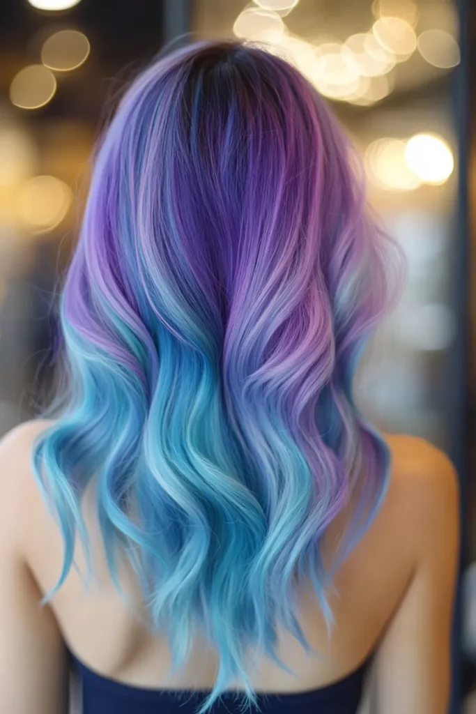 Lavender and Sky Blue Melt