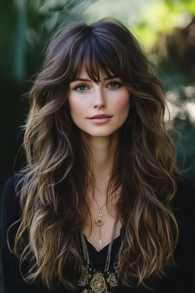 Layered Boho Shag