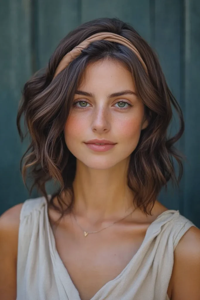 Layering and a Headband Twist