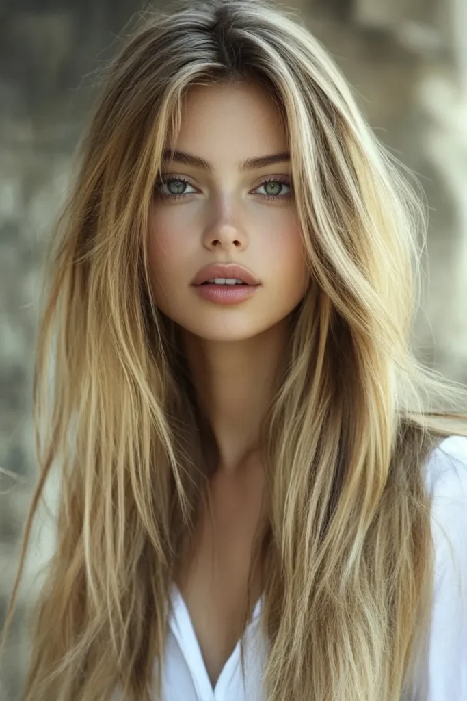 Long, Straight Hair