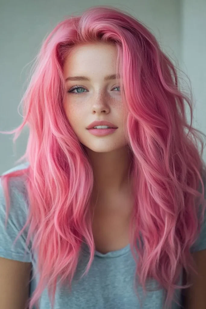 Mermaid Pink Waves