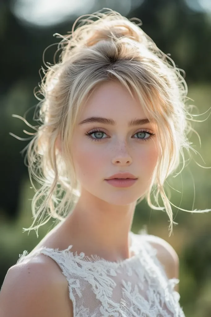 Messy Bun Style