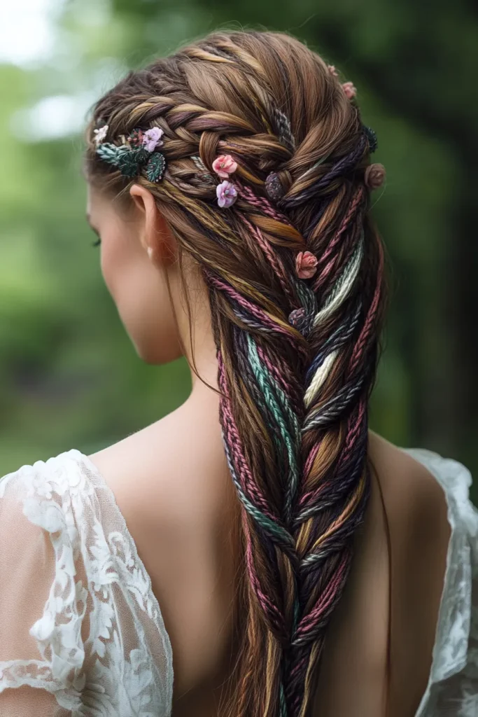 Multi-Layered Stitch Braids
