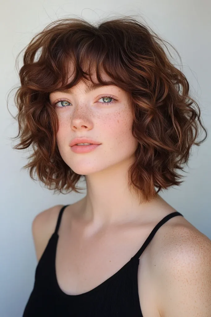 Natural Shaggy Curls