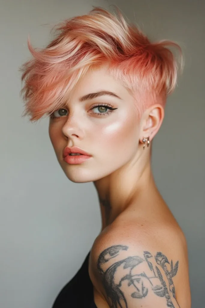 Peach Fuzz Undercut
