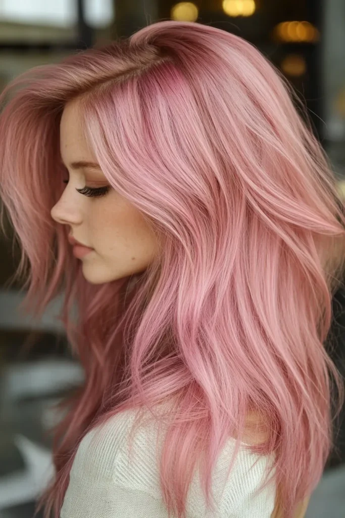 Pink Champagne Hair