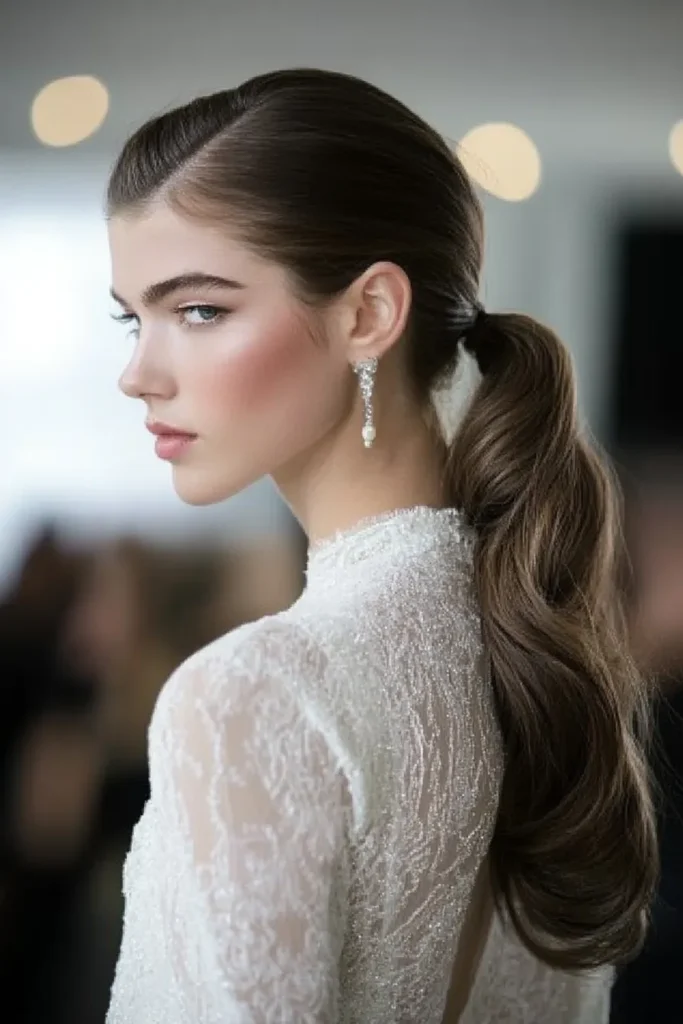Retro-Inspired Ponytail