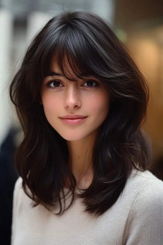 Side-Swept Bangs