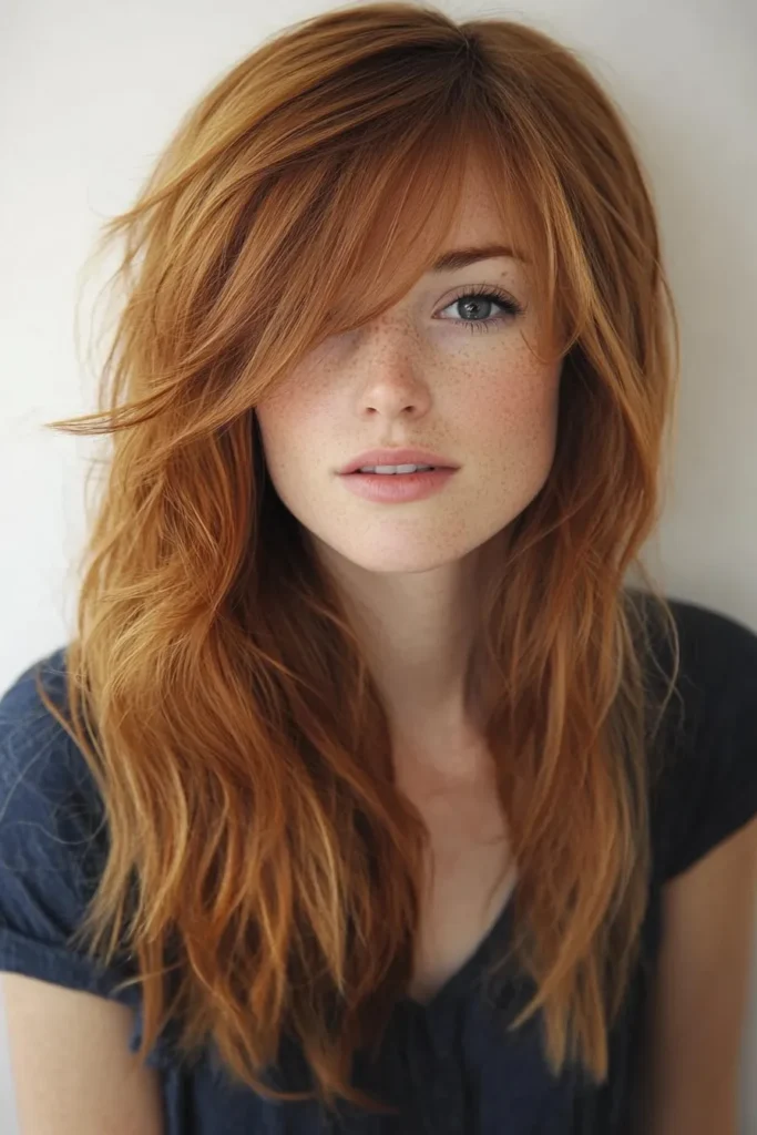 Side-Swept Bangs