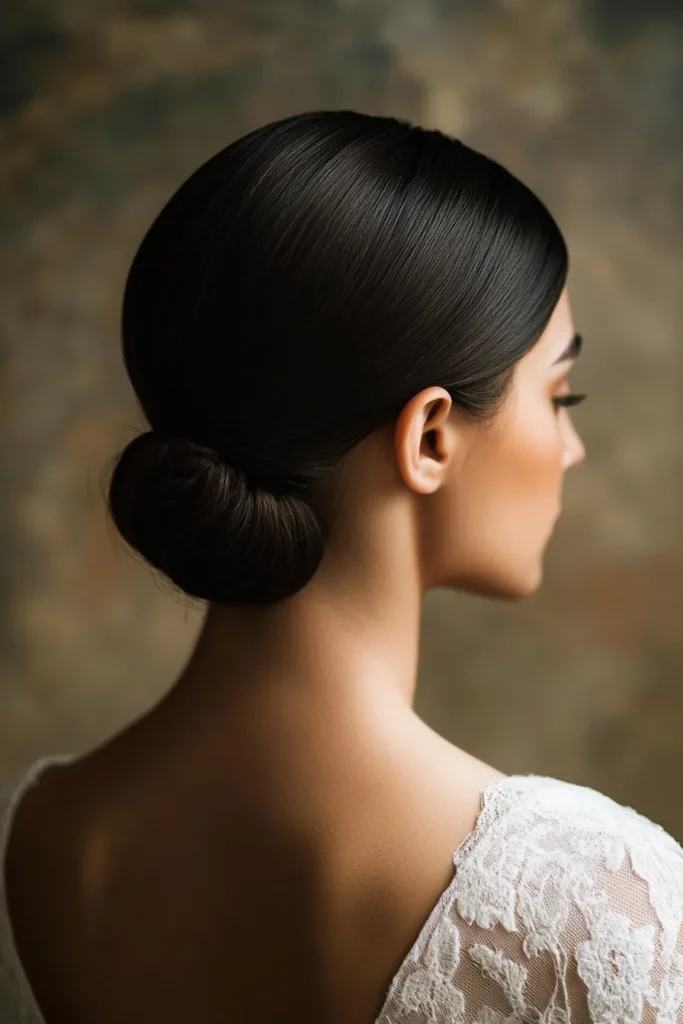 Sleek Low Bun
