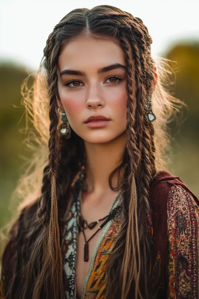 Small Accent Braids