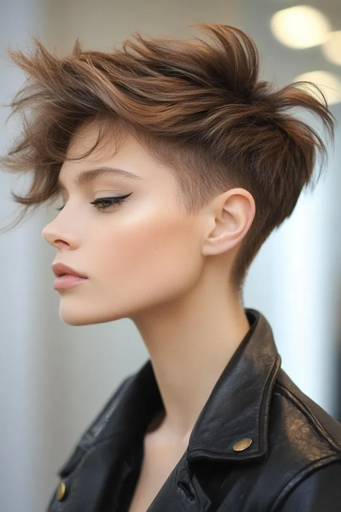 Textured Crop with Undercut