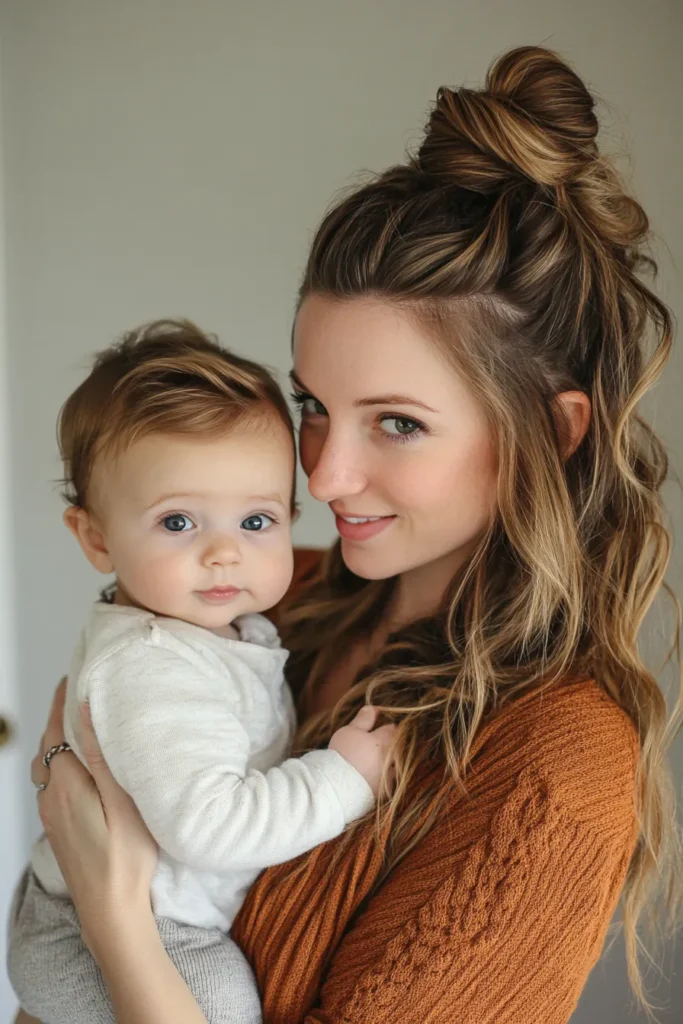 The Messy Top Knot