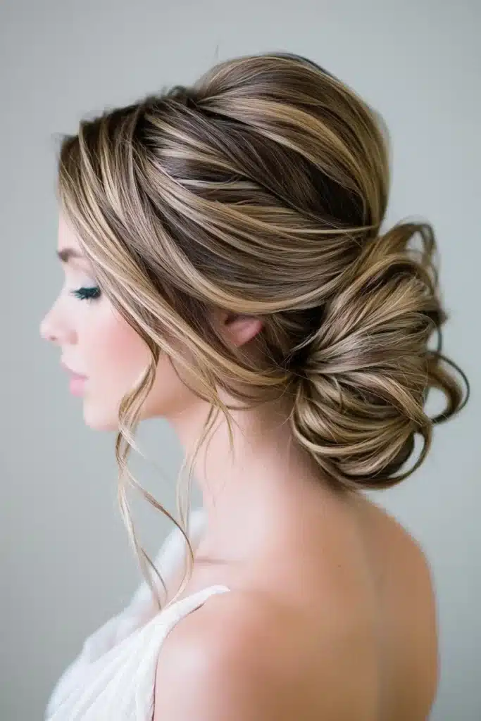 Twist-and-Flip Bun