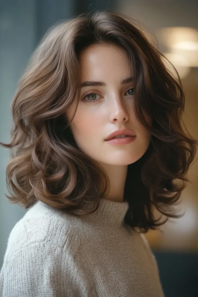 U-Shaped Cut with Curled Ends