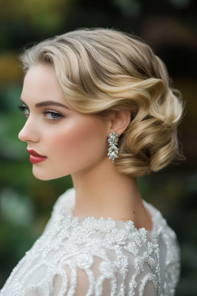 Vintage-Inspired Finger Waves