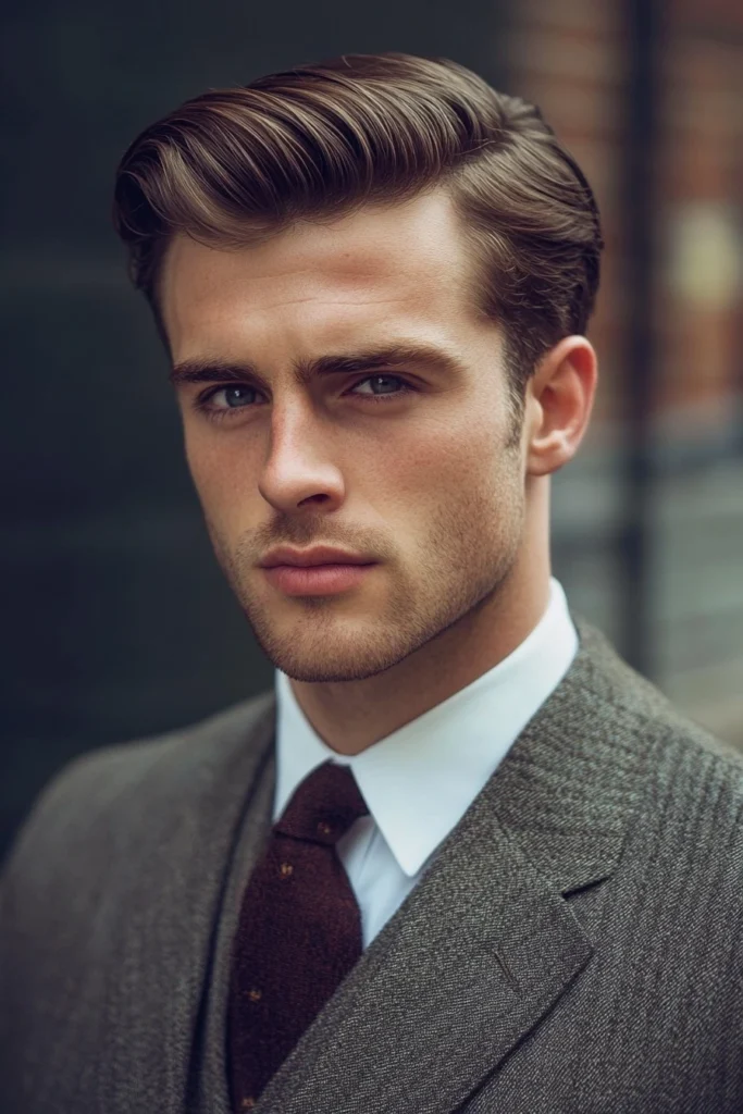 Classic Side Part