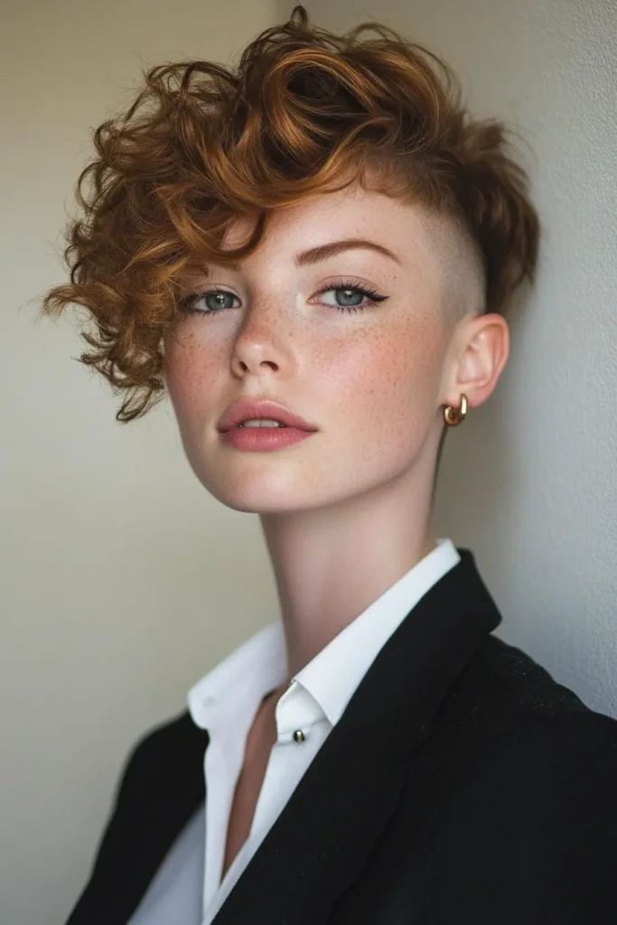 Curly Undercut