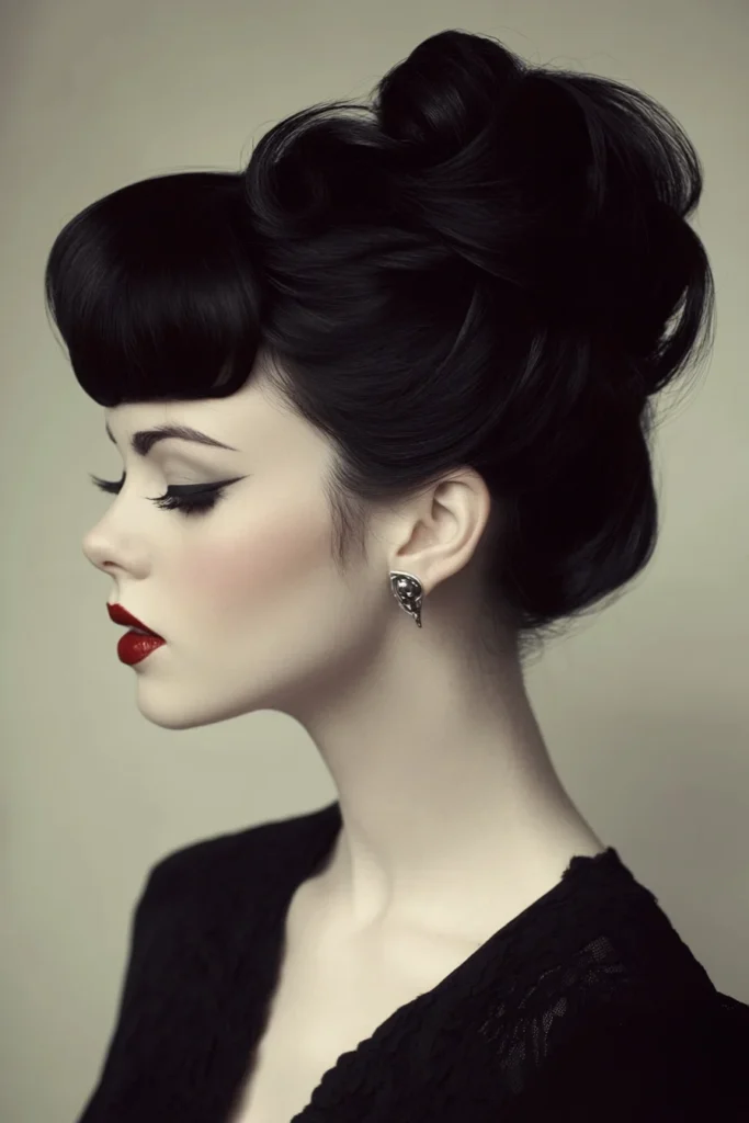 Retro 50s Updo