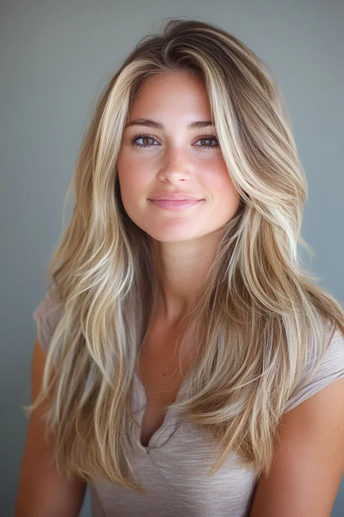 Sandy Beige Lowlights