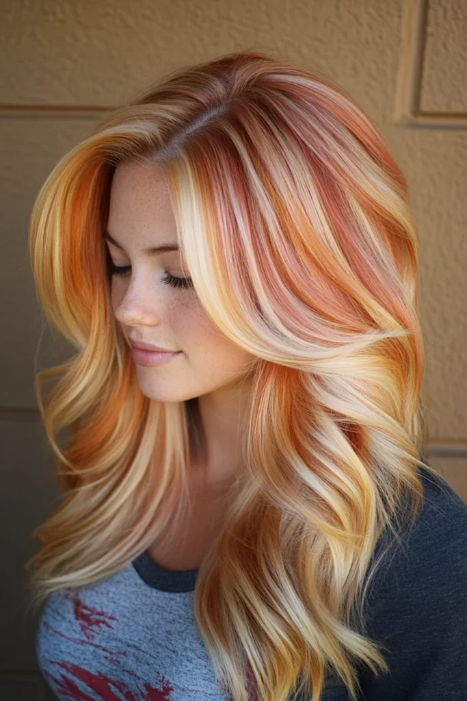 Sunset Blonde Balayage