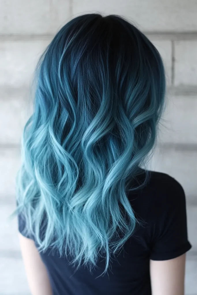 Teal Ombré