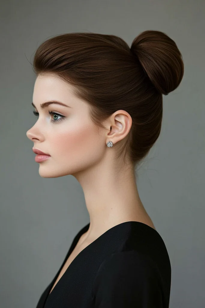 The Classic High Bun