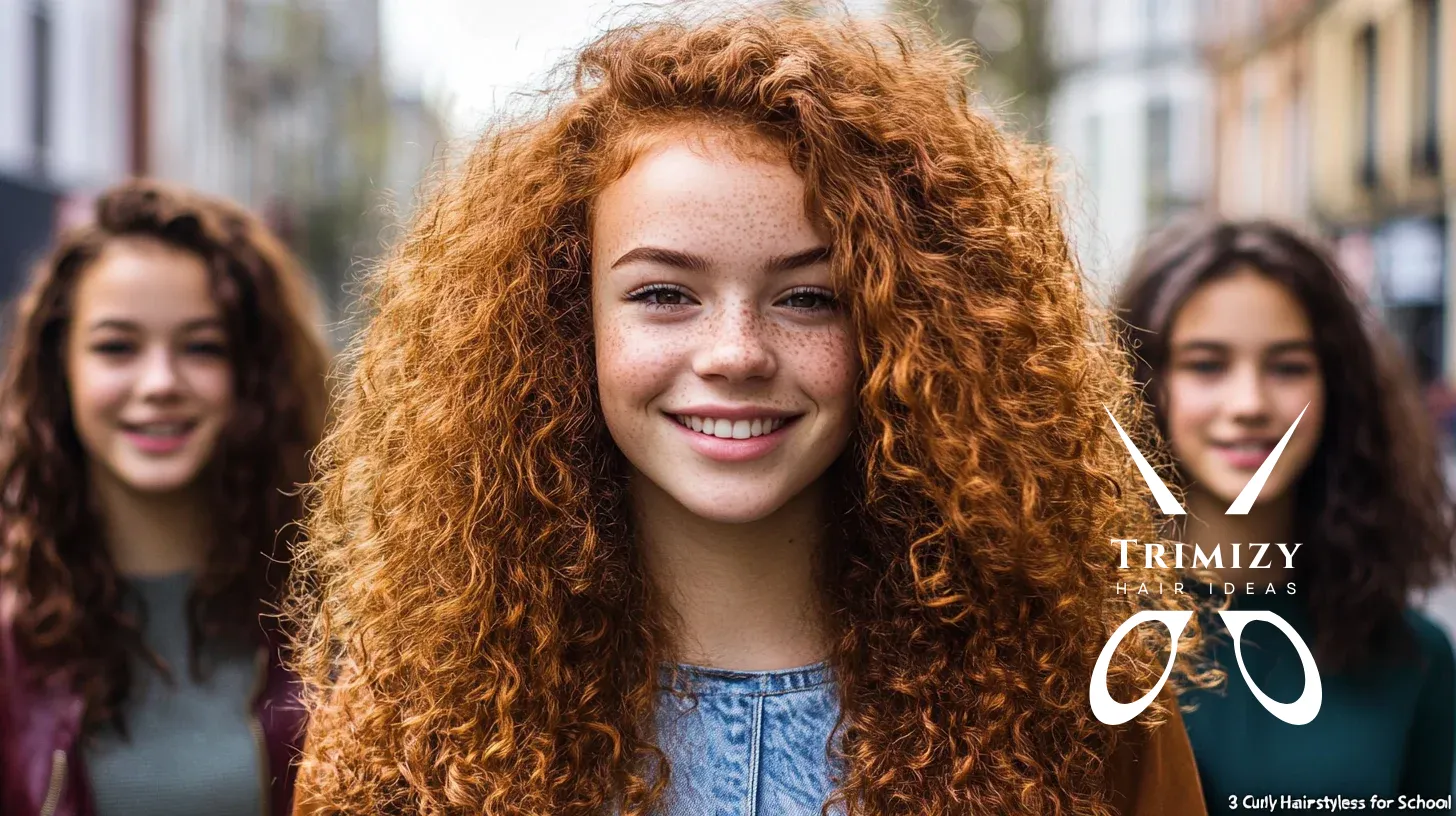 Curly Hairstyles for School