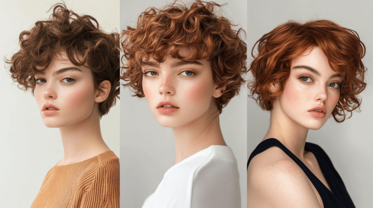 Curly Hairstyles for Short Hair
