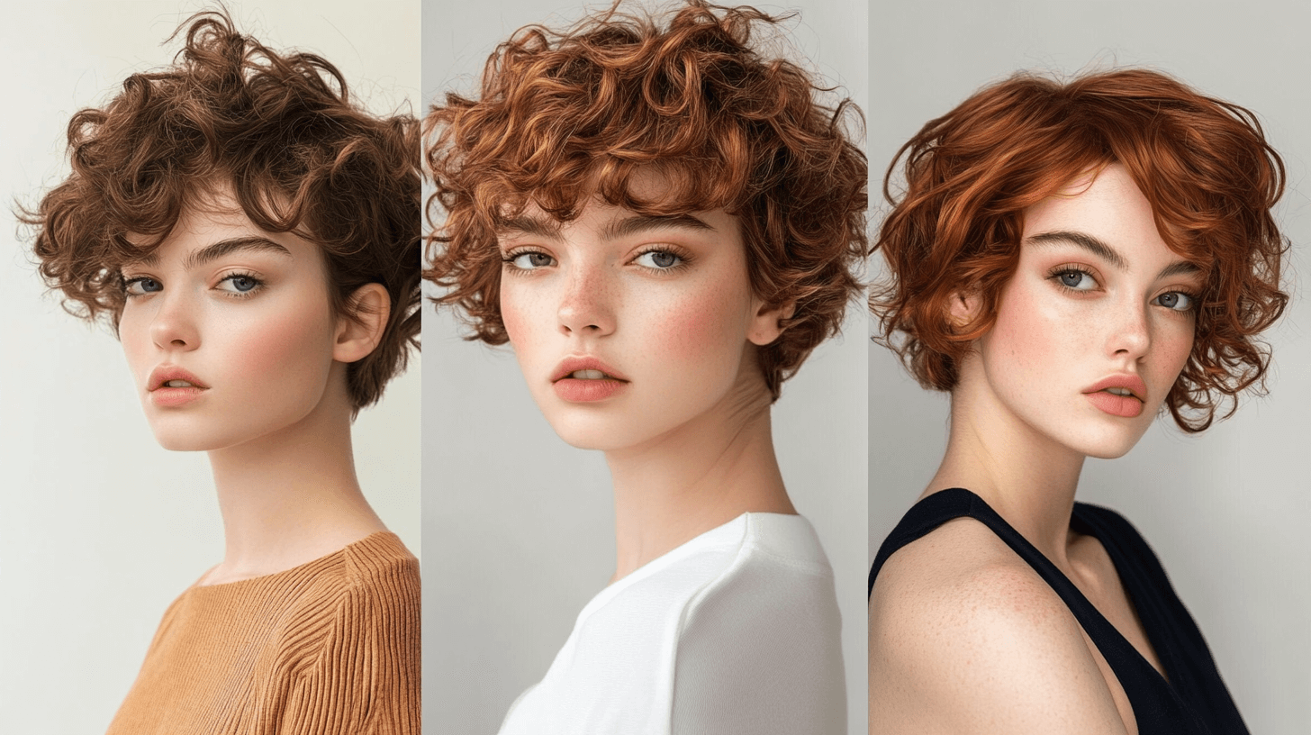 Curly Hairstyles for Short Hair